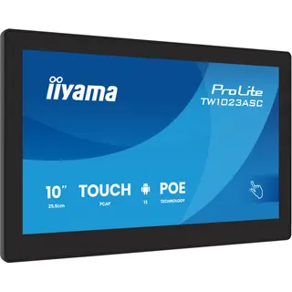 iiyama 10.1” Pcap 10pt touchscreen Pc with Android, PoE Technology and iiSignage²