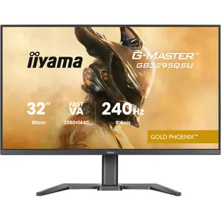 iiyama G-Master GB3295QSU-B1 computer monitor 80 cm (31.5") 2560 x 1440 pixels Quad Hd Led Black