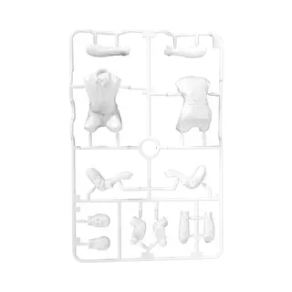 Tamiya 300056536 1, 14 Truck Driver Figure Kit, White