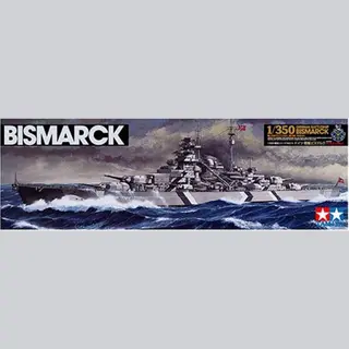 Tamiya Bismarck, German Battleship