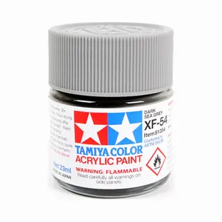 Tamiya Xf-54 Acrylfarbe 23 ml Grau Flasche