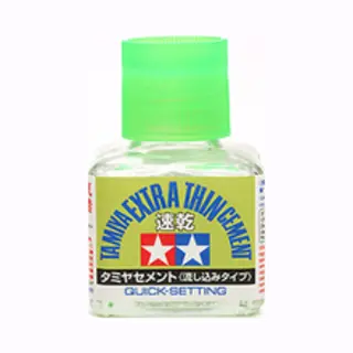 Tamiya Extra Thin Cement onderdeel en accessoire voor radiografisch bestuurbare modellen