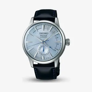 Seiko Mens Presage Blue Dial Automatic Watch SSA343J1