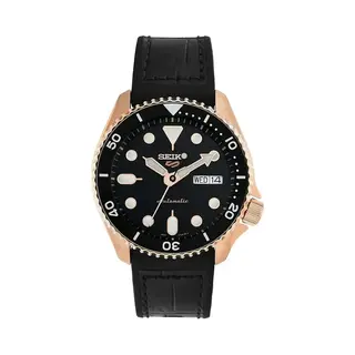 Seiko 5 Sports SRPD76K1 Specialist Style Automatic Rose Gold Pvd Men's Watch