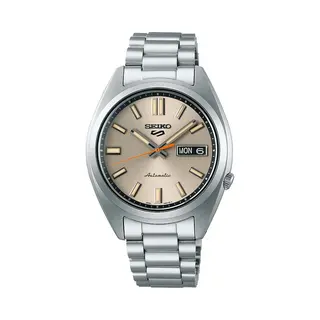 Seiko Men's Analog Watch, Beige, Bracelet