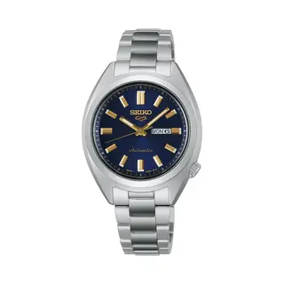 Seiko Ladies 5 Sports Hebitama Snxs Denim Blue Dial Watch SRE021K1