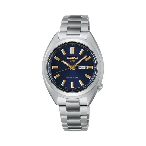 Seiko Ladies 5 Sports Hebitama Snxs Denim Blue Dial Watch SRE021K1 thumbnail