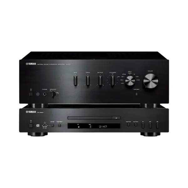 Yamaha A-S301 Stereo Amp & Cd-S303 Cd Player Black Hi-Fi Package thumbnail