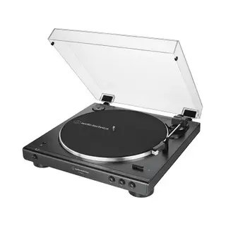Audio-Technica At-LP60XBT Audio-Plattenspieler mit Riemenantrieb Schwarz Vollautomatisch