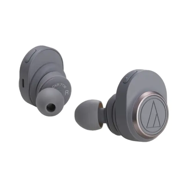 Audio-Technica Ath-CKR7TW Kopfhörer Kabellos im Ohr Anrufe/Musik Mikro-Usb Bluetooth Grau thumbnail