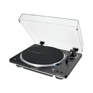 Audio-Technica At-LP70XBT Belt-drive audio turntable Black, Silver Fully automatic