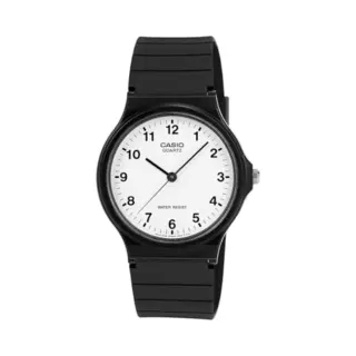 Casio, Armbanduhr, MQ24-7B, Schwarz, (Analoguhr, 34 mm)