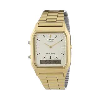 Casio Aq-230GA-9DMQYES horloge Man Quartz Goud