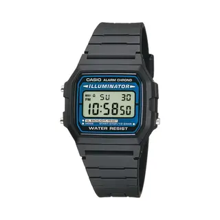 Casio HerrenArmbanduhr Digital Quarz Harz F-105W-1AWYEF