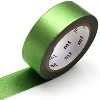 Washi Tape Groen / Geel Met Glans - Mt Masking Tape, 7m Series, Yellow Green (high Brightness)