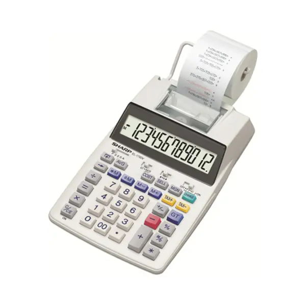 Sharp El-1750V calculator thumbnail