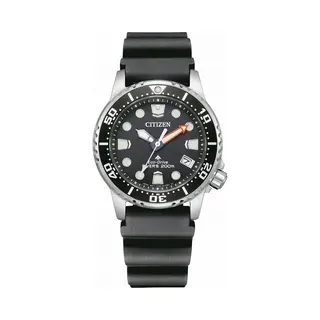 Citizen Taucheruhr Promaster Eco-Drive Diver EO2020-08E, Armbanduhr, Damenuhr, Solar, Bis 20 Bar Wasserdicht