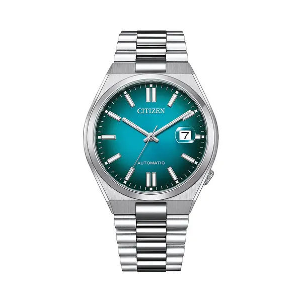 Citizen Automatikuhr Tsuyosa 60h NJ0151-88X, Armbanduhr, Damenuhr, Herrenuhr, Edelstahlarmband, Saphirglas, Datum thumbnail