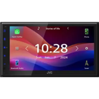 Jvc Kw-M593BT autoradio Zwart Wifi 22 W Bluetooth
