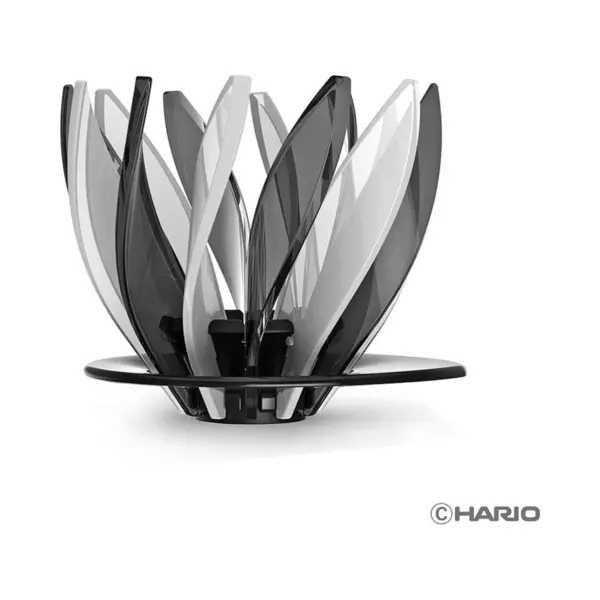 Hario V60 Suiren Dripper – Transparent Black & White thumbnail