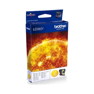 Brother LC980Y ink cartridge 1 pc(s) Original Yellow