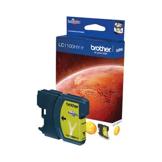 Brother LC1100HYY Druckerpatrone 1 Stück(e) Original Hohe (Xl-) Ausbeute Gelb
