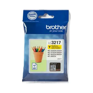 Brother LC3217Y Druckerpatrone 1 Stück(e) Original Gelb