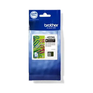 Brother LC422XLBK ink cartridge 1 pc(s) Original High (Xl) Yield Black