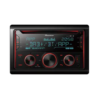Pioneer Fh-S820DAB car media receiver Black 200 W Bluetooth