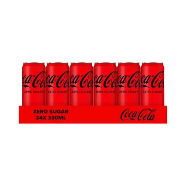 Coca-Cola Coca Cola | Zero | Sleek Blik | 24 X 33 Cl thumbnail