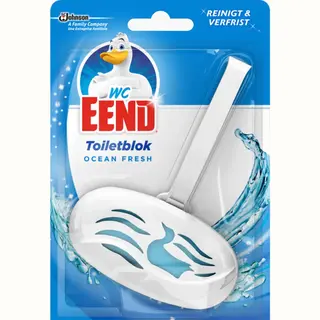 Wc Eend Toiletblok Wc-Eend Met Houder Ocean Fresh | Omdoos A 12 Blister X 1 Stuk | 12 Stuks