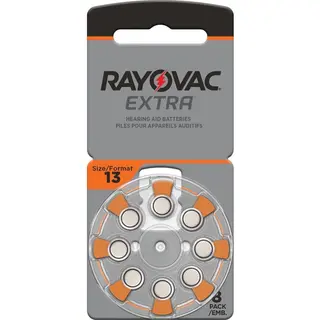 Rayovac 13 - PR48 Extra - 8 Pack