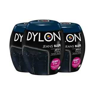 3x Dylon Textielverf Blue Jeans 350 Gr