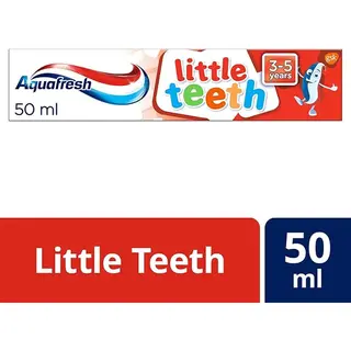 Aquafresh Little Teeth 3-5 Years 50ml Toothpaste - Pk Of 12