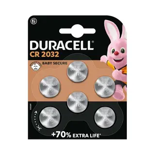 Duracell Cr 2032 (6 Pcs., CR2032, 90 mAh), Batterijen