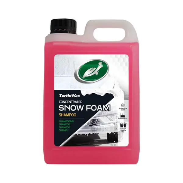 Turtle Wax Turtle-Wax – Snow-Foam-Shampoo – Formule Met Een Hoog Schuimend Vermogen - Reinigt, & Beschermt – Geeft Glans – Veilig Voor Alle Oppervlakken thumbnail