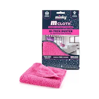 Minky M Cloth Hi-Tech Duster, Pink