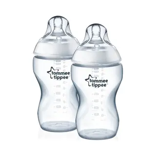 Tommee Tippee 5010415226204 zuigfles 340 ml Transparant, Wit