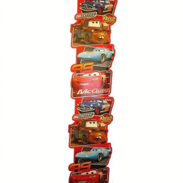 Disney Cars Cars Multi Sticker Behangrand thumbnail