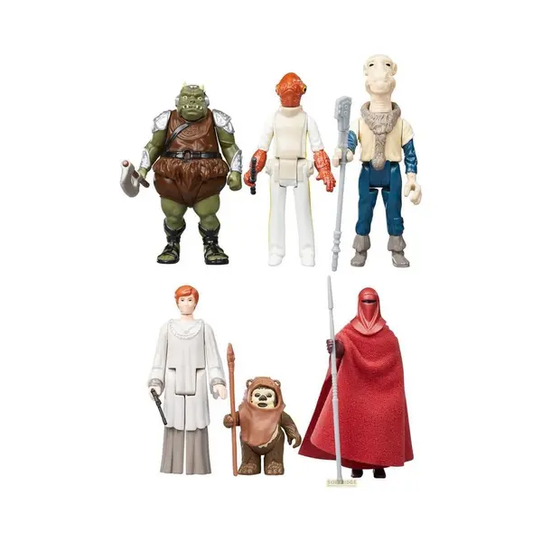 Hasbro Star Wars Episode Vi Retro Collection Actionfiguren 6er-Pack 10 Cm thumbnail