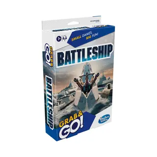 Hasbro Gaming Battleship Grab & Go Bordspel Strategie