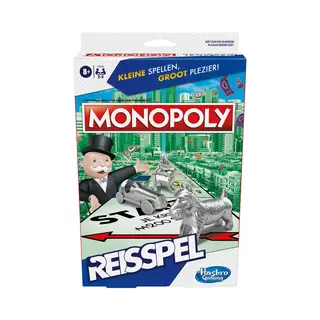 Hasbro Gaming Monopoly Reisspel Bordspel Economische simulatie