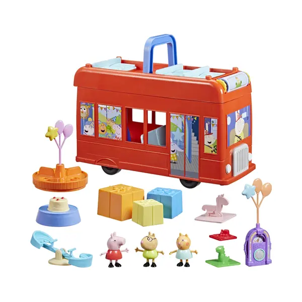 Hasbro Peppa Pig 2-in-1 Party Bus thumbnail