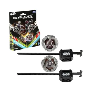 Beyblade X And Star Wars Collab The Mandalorian 3-60F Vs. Moff Gideon 3-80N Multipack Set