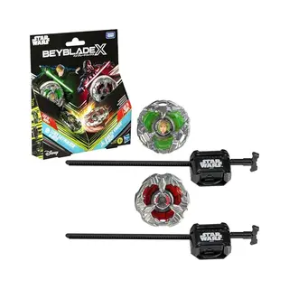 Beyblade X And Star Wars Collab Luke Skywalker 4-80B Vs. Darth Vader 4-60B Multipack Set, Laucher Toy For 8+ Year Old Boys And Girls, Collectibles