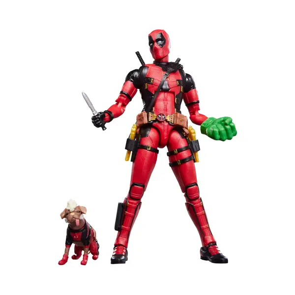 Hasbro Marvel Legends Series Dogpool And Deadpool, Marvel Studios' Deadpool & Wolverine Film Collectible 15-cm Action Figure Gift thumbnail