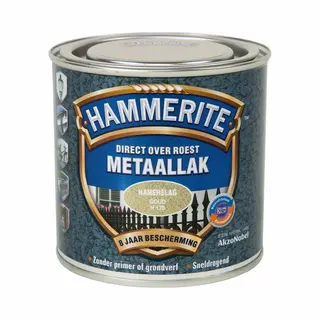 Hammerite Metaallak Hamerslag - Goud - 250ml