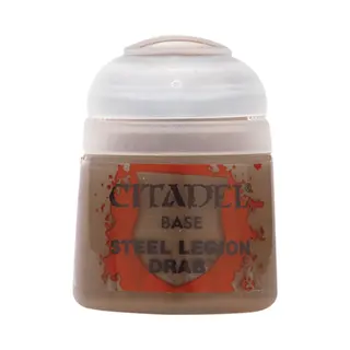 Games Workshop Citadel Base, Steel Legion Drab
