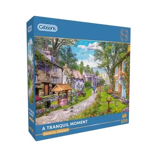 Gibsons - Een Rustig Moment ("A Tranquil Moment") - Dominic Davison - 500 Stukjes - 48×34cm - Legpuzzel Voor Volwassenen