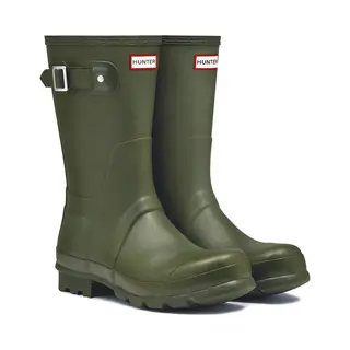 Hunter Herren Gummistiefel Grün Gummi